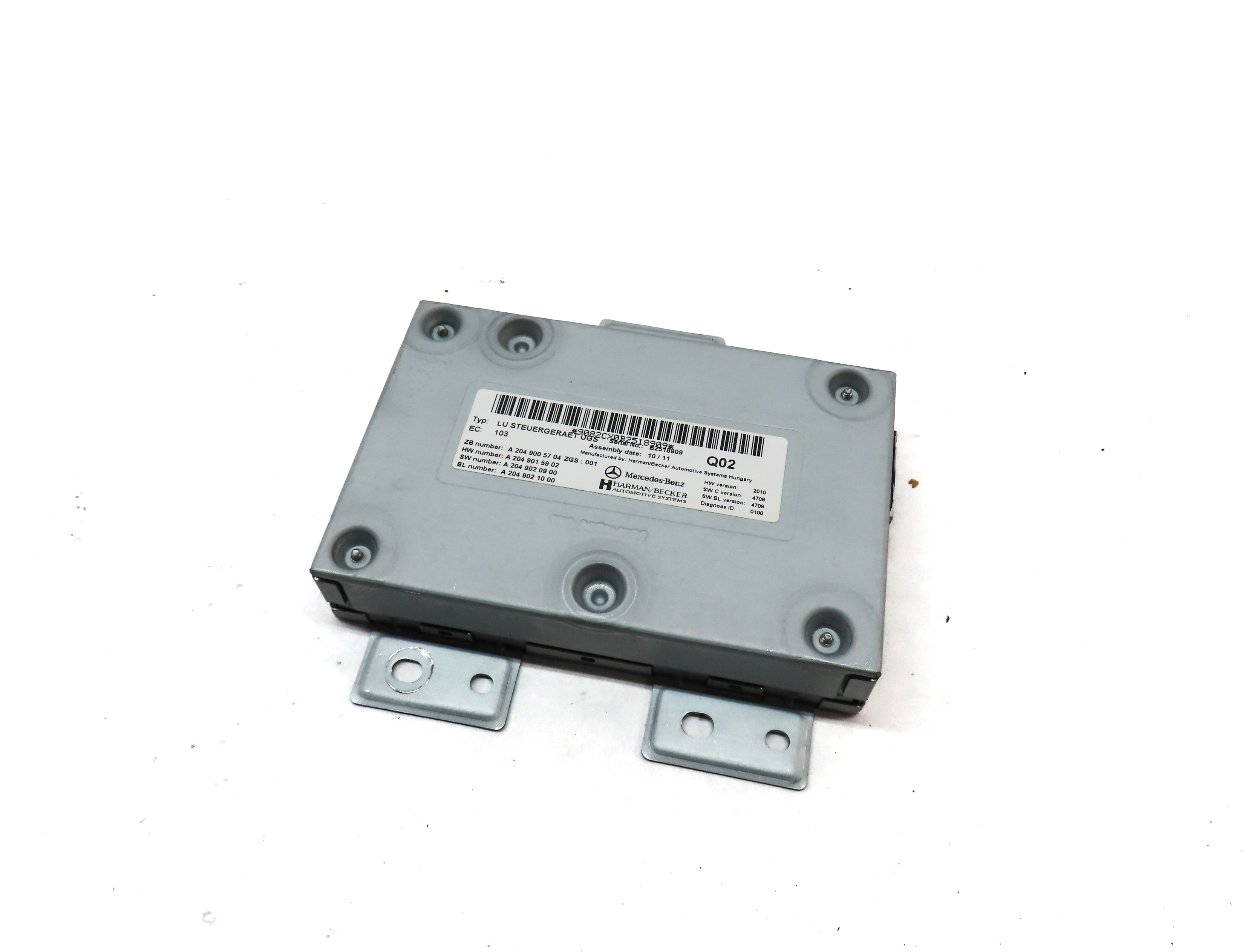 08-15 MERCEDES B C E G GL ML R SLK (W204 W207 W164 X164) COMMUNICATION MODULE — exact item pictured